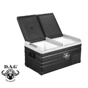 D.A.G 95L Double-Door Fridge/Freezer