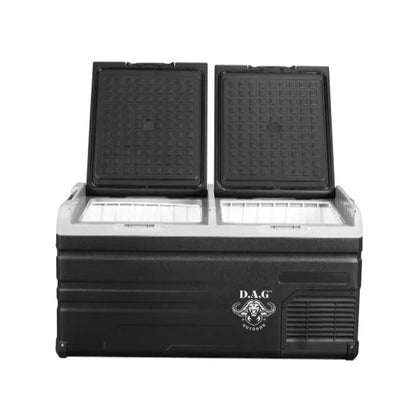 D.A.G 95L Double Door Fridge