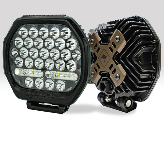 Lightforce 9" Beast 3-Mode LED Driving Light Twin Pack