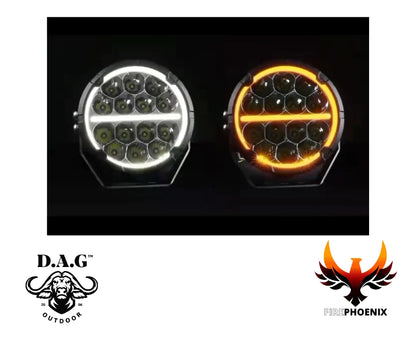 D.A.G FIREPHOENIX 6.5'' DRL LED SPOTLIGHT SET