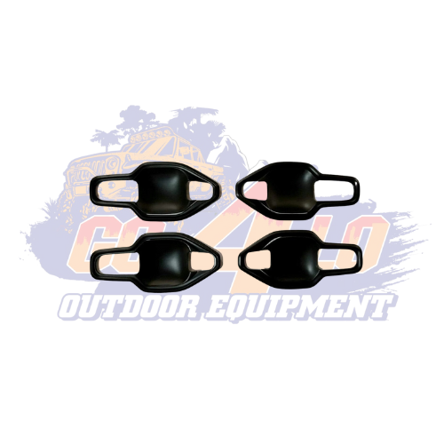 Ford Ranger Door Handle Cups 8pc Matt Black 2012-2020