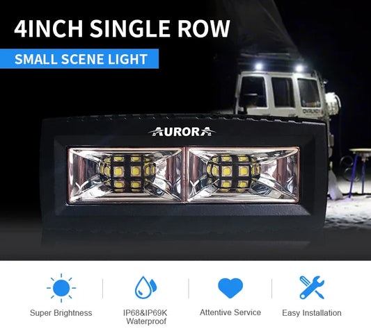 Aurora 4 inch Wide Beam LED Scene Light