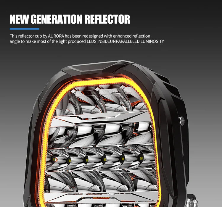 Aurora 7 Inch Driving Light with DRL
