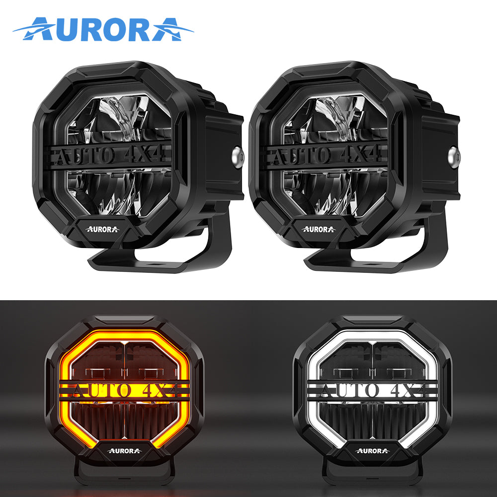 AURORA FireNova 4inch Fog Lights with DRL(PAIR)