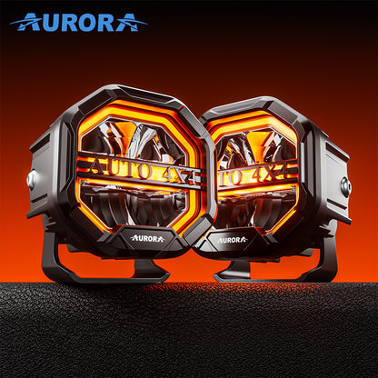 AURORA FireNova 4inch Fog Lights with DRL(PAIR)
