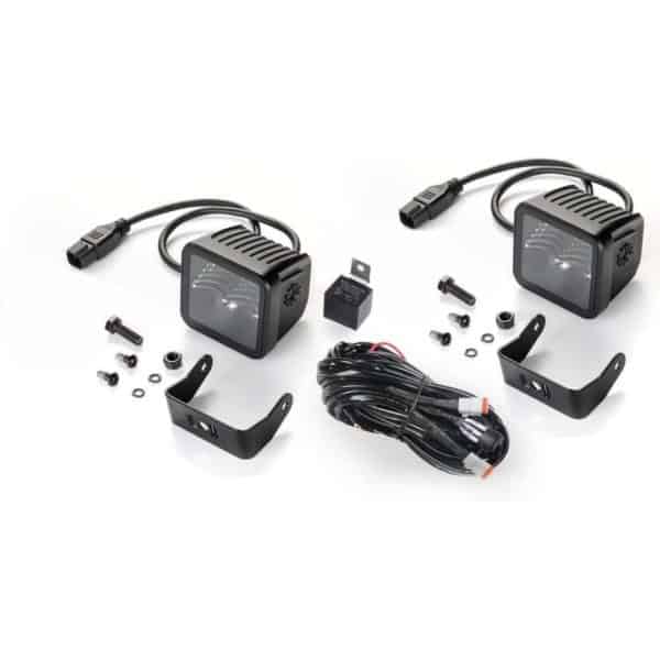 Hella LED Black Magic 3.2" Cube Kit - (Flood)