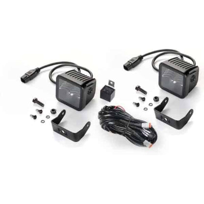 Hella LED Black Magic 3.2" Cube Kit - (Flood)