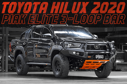 Toyota Hilux 2021 On - PIAK 3 Loop Elite Bumper
