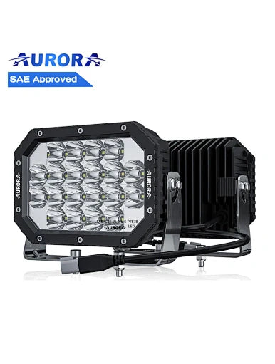 Square 6-inch Quad LED Driving Light (1Pcs)