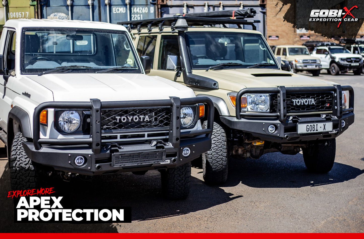 Land Cruiser 79 Series 2024 On - Gobi-X Facelift Front Bumper