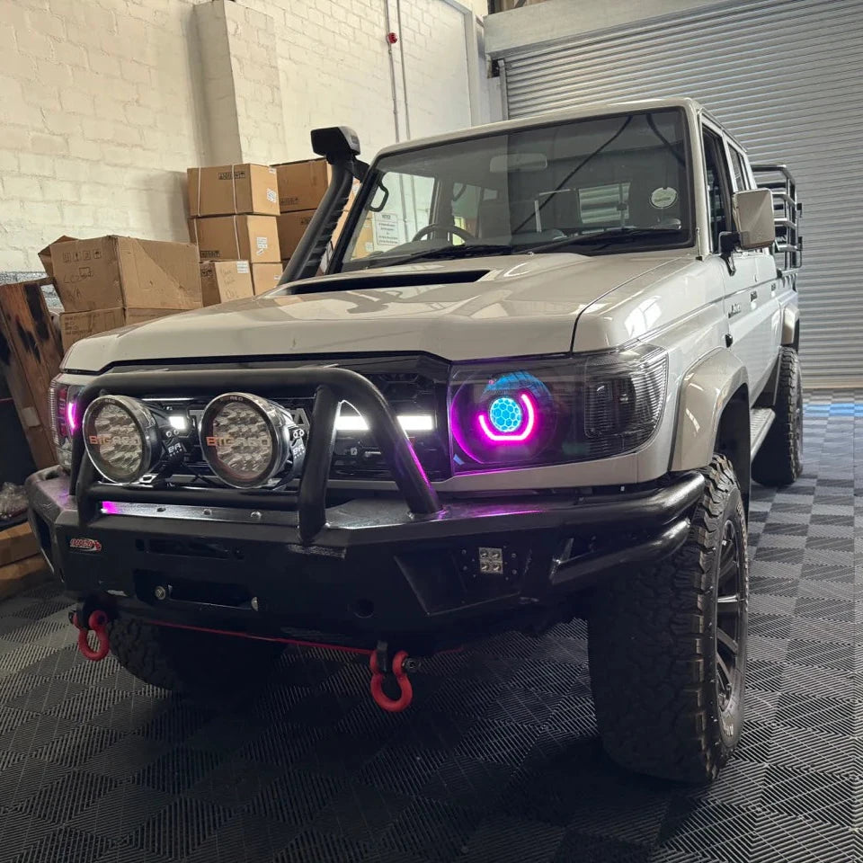 Land Cruiser 70 Series Pre-Facelift - Angry Eye Projector Headlights