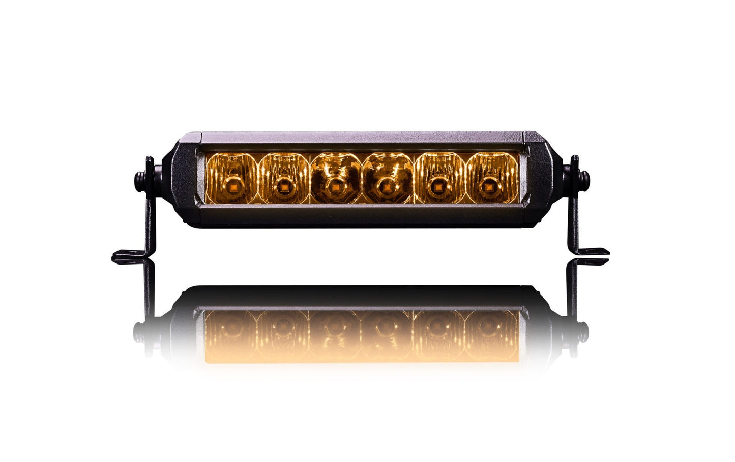 Lightforce 6" Single Row Viper Amber LED Light Bar