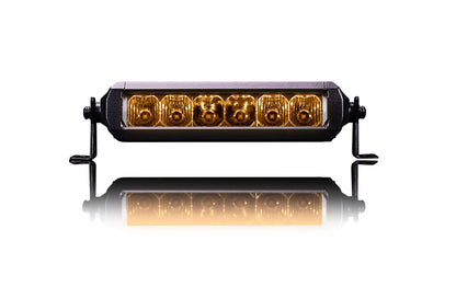Lightforce 6" Single Row Viper Amber LED Light Bar