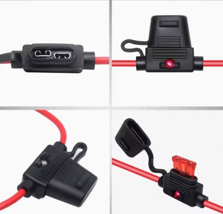 In-Line Fuse Holder with LED Indicator