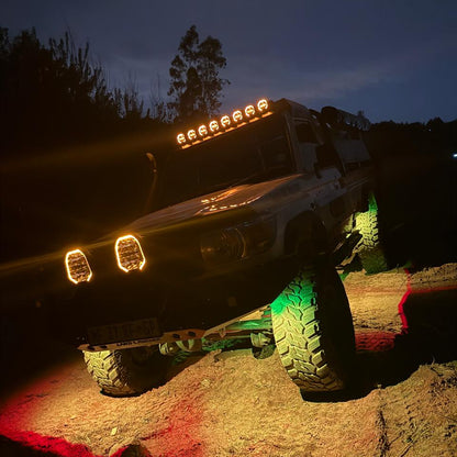 Aurora FireNova 4-Inch LED Linkable Light Bar with DRL (8xLights)