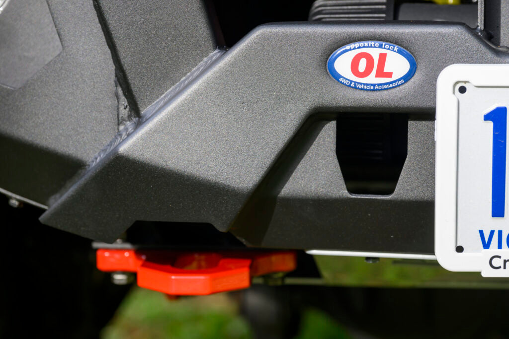 Toyota Land Cruiser 70 Series 2025 Onwards Flared - Opposite Lock Front Bumper