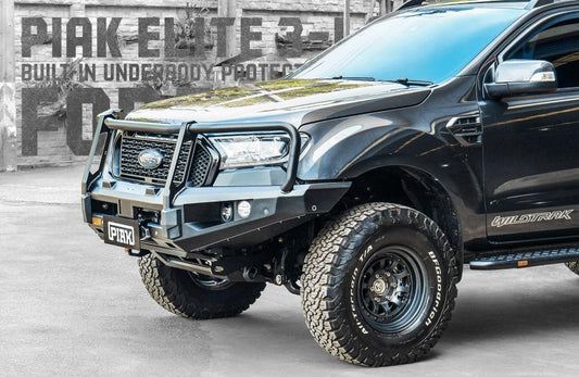 Ford Ranger / Everest MK2 and MK3 - PIAK 3 Loop Elite Bumper