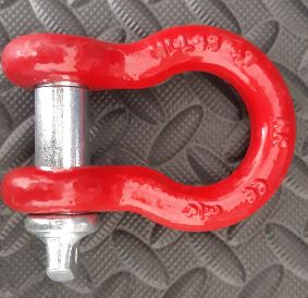 Red Bow Shackle 4.75T 3/4