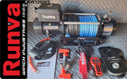 RUNVA WINCH - Synthetic Rope 12000lbs (5 443Kg) 12V