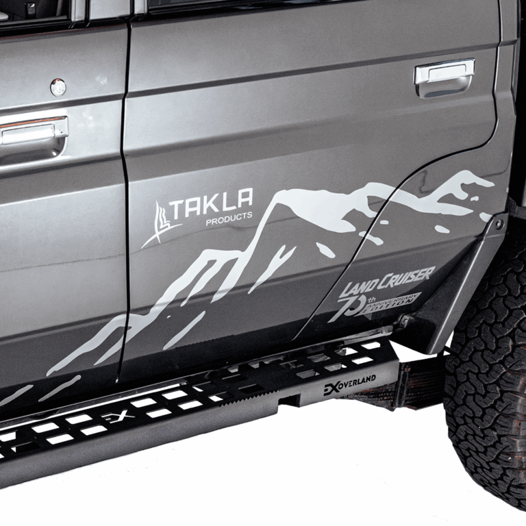 EXoverland Rock Sliders Set Land Cruiser 79 Double Cab
