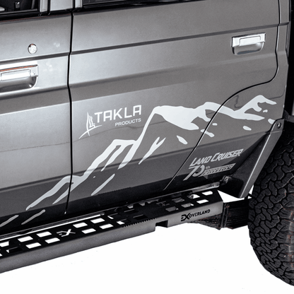 EXoverland Rock Sliders Set Land Cruiser 79 Double Cab