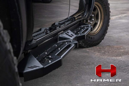 Hamer - Nissan Navara PRO4X 2020+ Shadow Series Side Steps