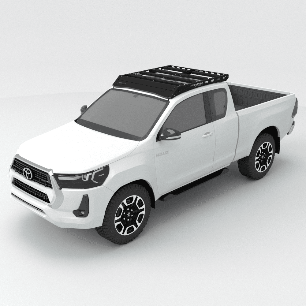 Toyota Hilux GD6 (Extra Cab) Predator Roof Rack