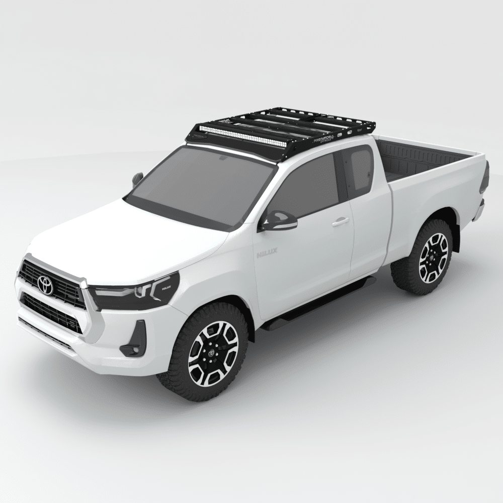 Toyota Hilux GD6 (Extra Cab) Predator Roof Rack