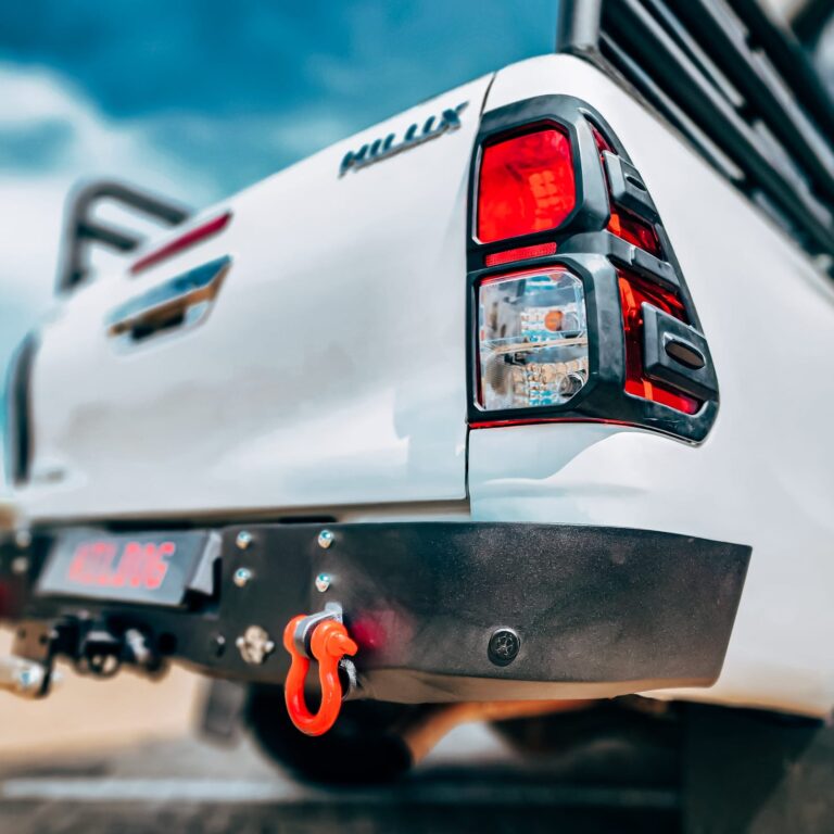 Toyota Hilux 2016 to 2022 - Rear Replacement Bumper