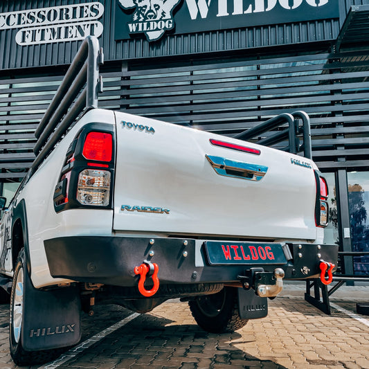 Toyota Hilux 2016 to 2022 - Rear Replacement Bumper