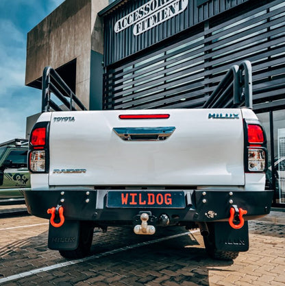 Toyota Hilux 2005 to 2015 - Rear Replacement Bumper