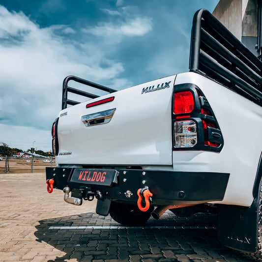 Toyota Hilux 2005 to 2015 - Rear Replacement Bumper