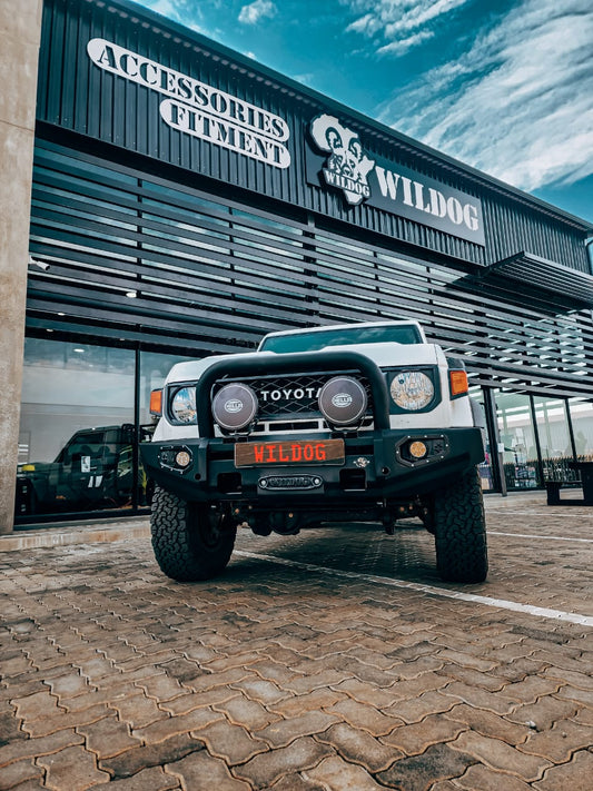 New Land Cruiser 70 Series - Wildog K9 Front Bumper