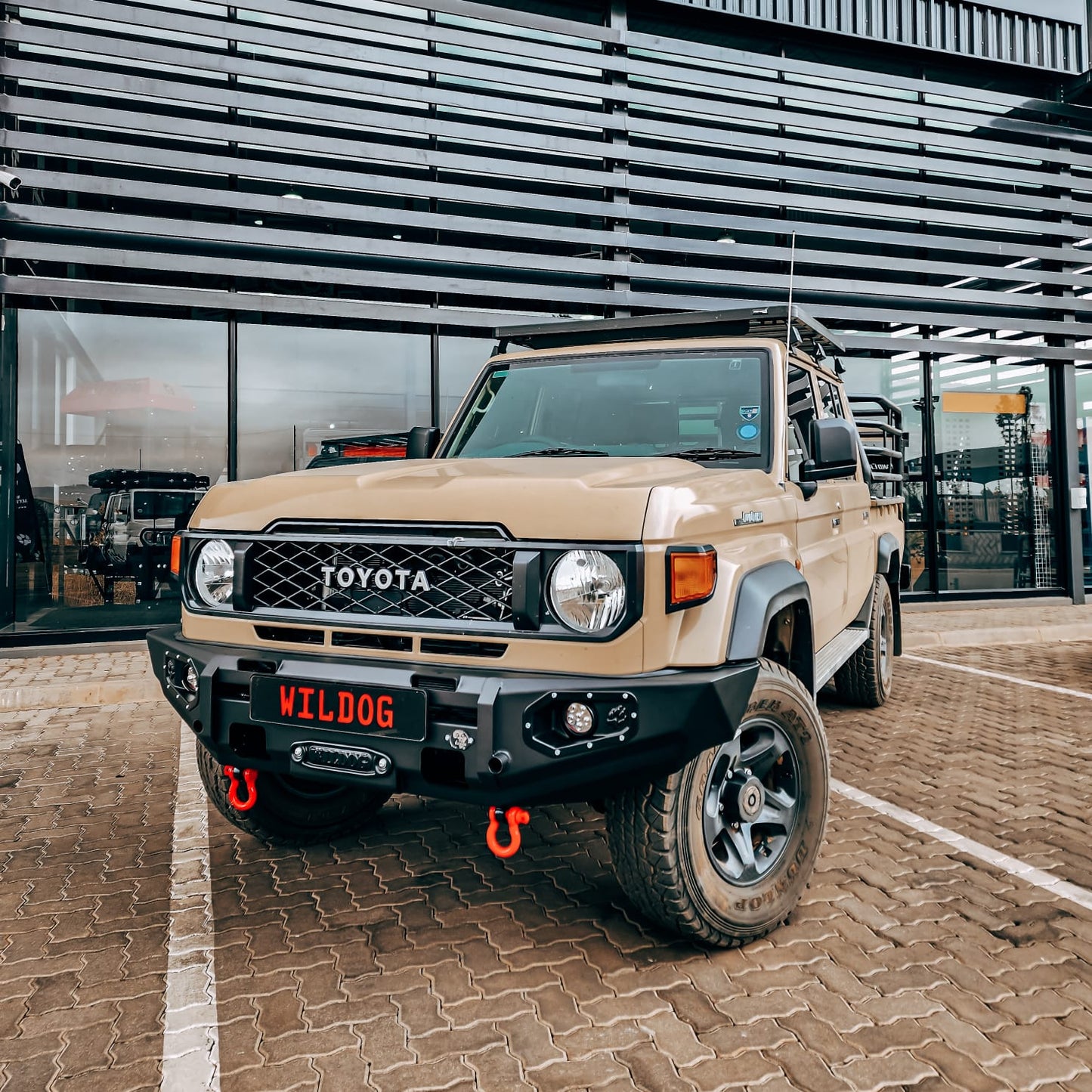 Toyota Land Cruiser 2024+ 76/78/79 Series - Wildog K9 Front Bumper