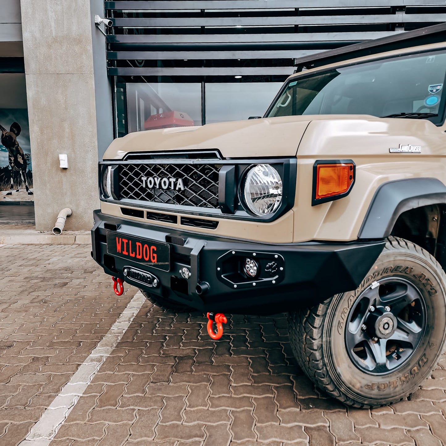 Toyota Land Cruiser 2024+ 76/78/79 Series - Wildog K9 Front Bumper