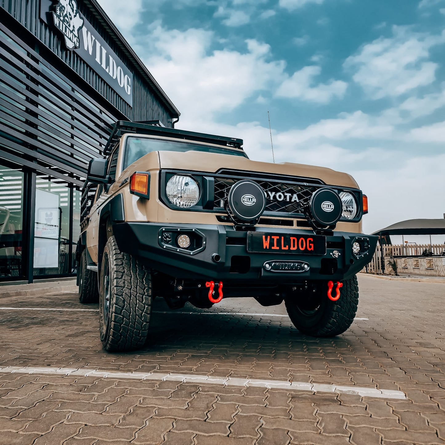 Toyota Land Cruiser 2024+ 76/78/79 Series - Wildog K9 Front Bumper