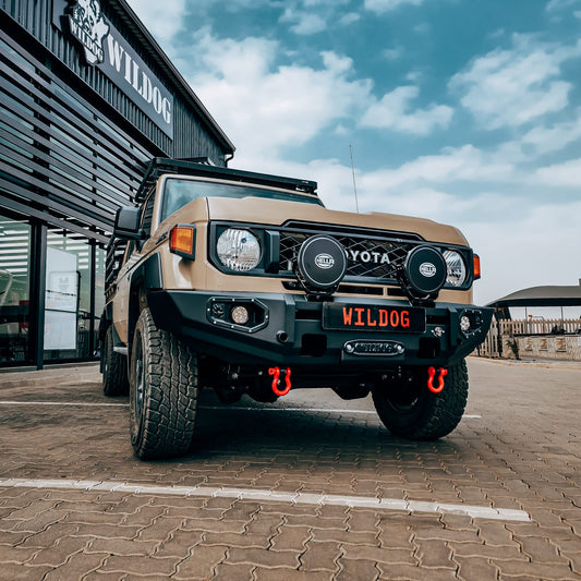 Toyota Land Cruiser 2024+ 76/78/79 Series - Wildog K9 Front Bumper