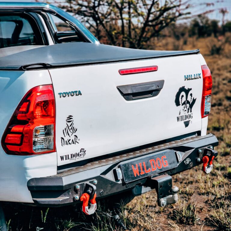 Toyota Hilux 2016 to 2024 - Alpha Rear Replacement Bumper