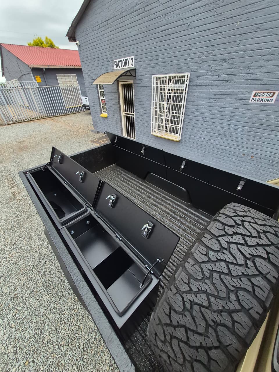 Toyota Landcruiser 79 series Single Cab | Taaibos 4x4 Loadbin Storage Box Each