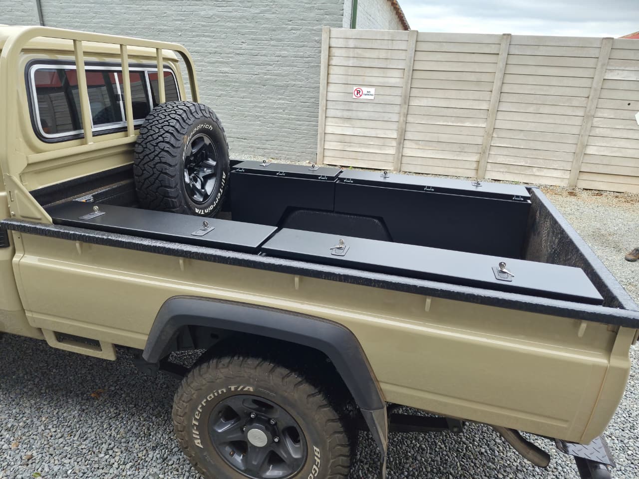 Toyota Landcruiser 79 series Single Cab | Taaibos 4x4 Loadbin Storage Box Each