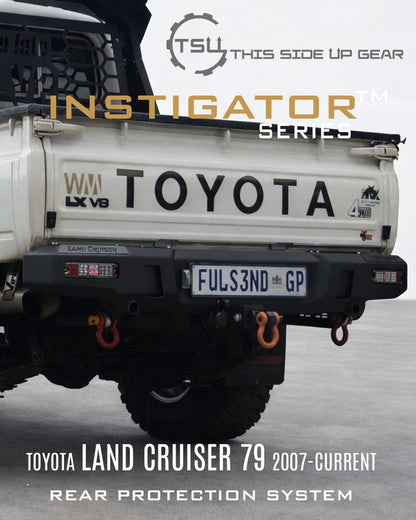 TSU Gear - Land Cruiser 79 Rear Replacement Bumper