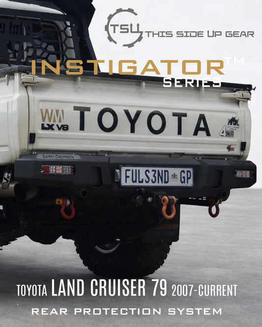 TSU Gear - Land Cruiser 79 Rear Replacement Bumper