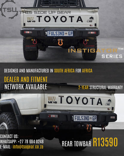 TSU Gear - Land Cruiser 79 Rear Replacement Bumper