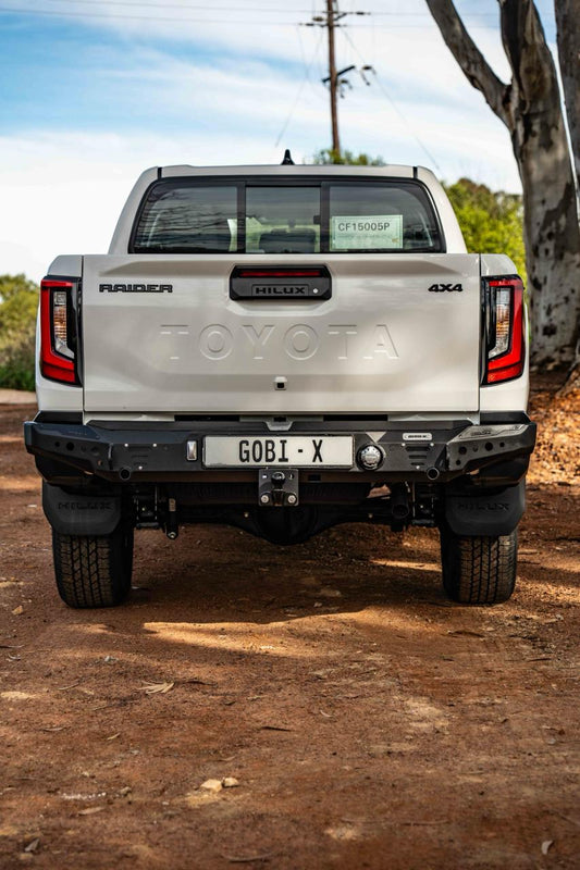 New Travo Hilux Gobi-X Stealth Rear Bumper - Raider and SRX ONLY