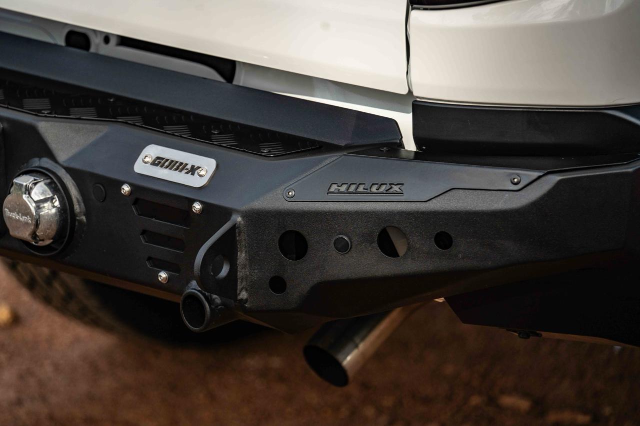 New Travo Hilux Gobi-X Stealth Rear Bumper - Raider and SRX ONLY