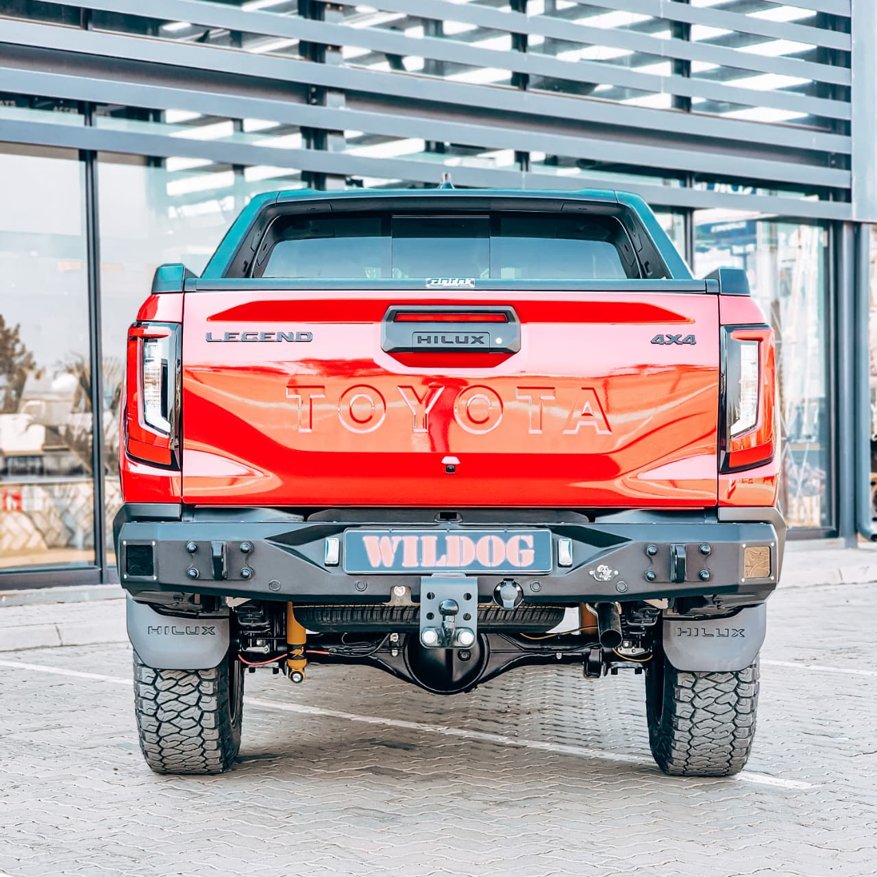 Wildog Alpha Rear 2.0 Bumper - Toyota Hilux 2026 Travo