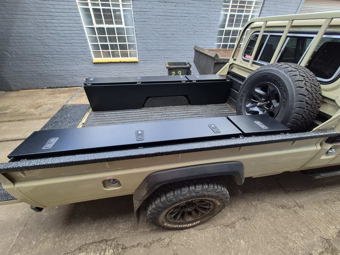 Toyota Landcruiser 79 series Single Cab | Taaibos 4x4 Loadbin Storage Box Each