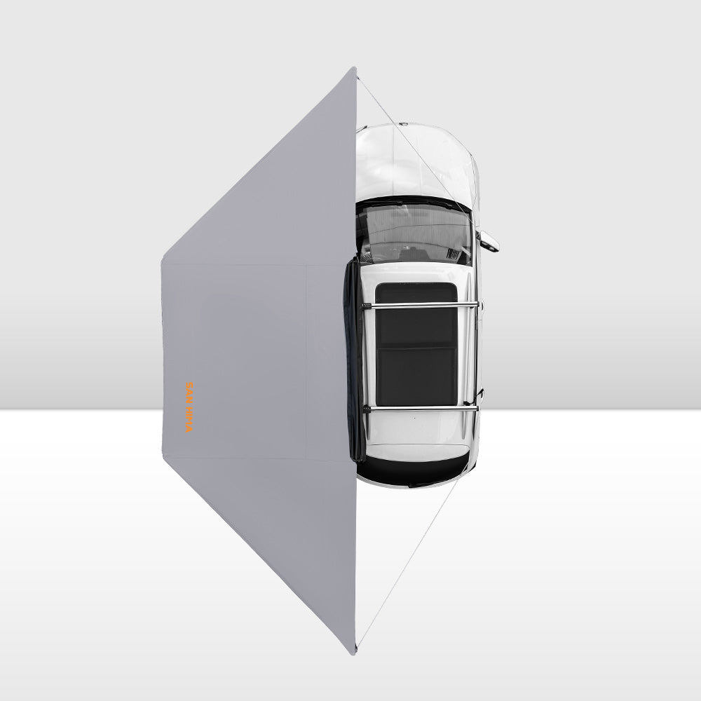 San Hima 180 Degree Free-Standing Awning 600D Double-Ripstop Oxford UPF50+