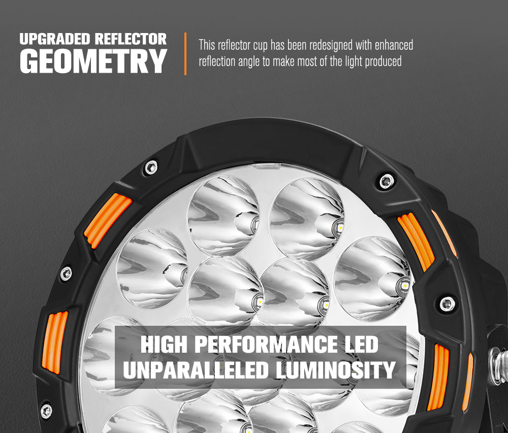 Lightfox 7 Inch Osram Driving Spot Lights LED