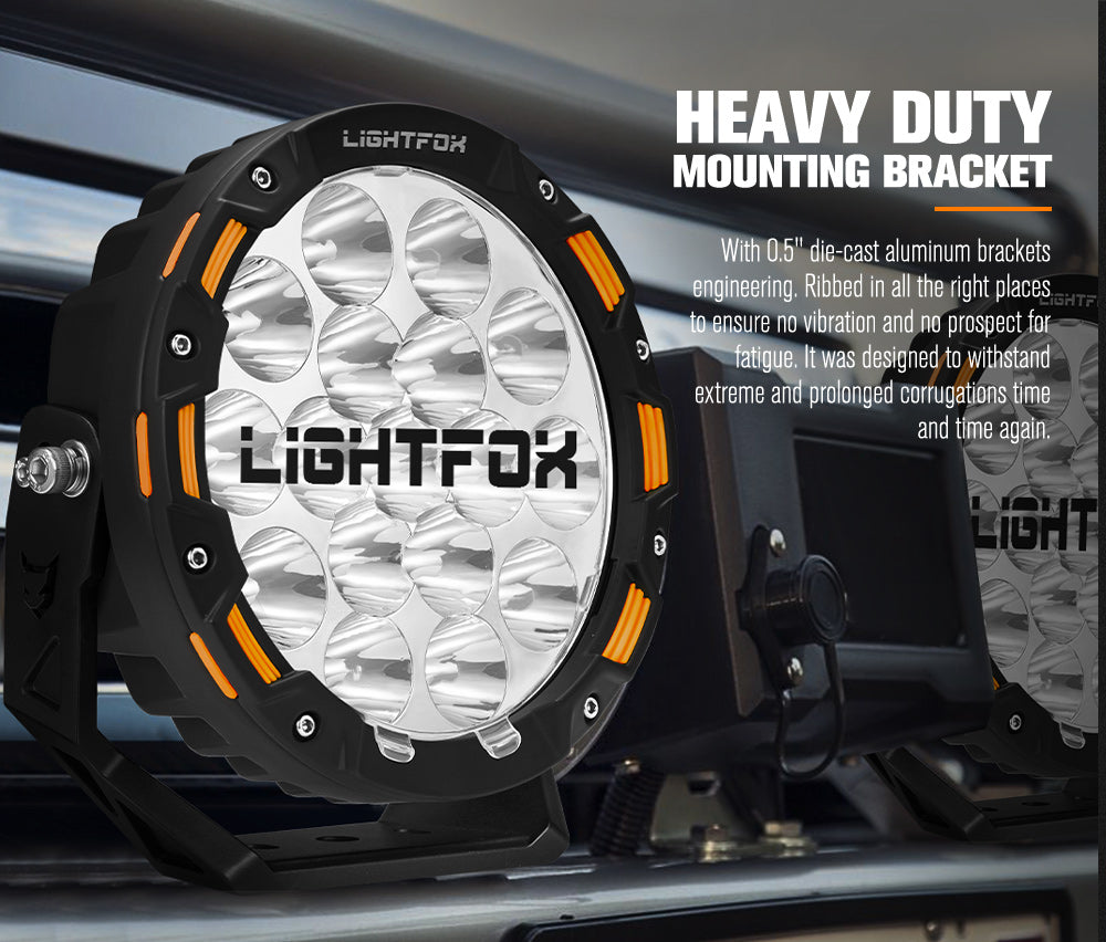 Lightfox 7 Inch Osram Driving Spot Lights LED